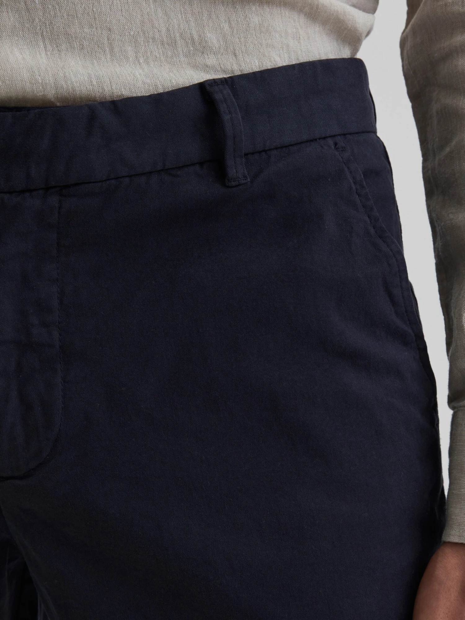 Bertoni Chinoshorts Regular Lærredsbukser Bloch Mænd Navy - Billede 5
