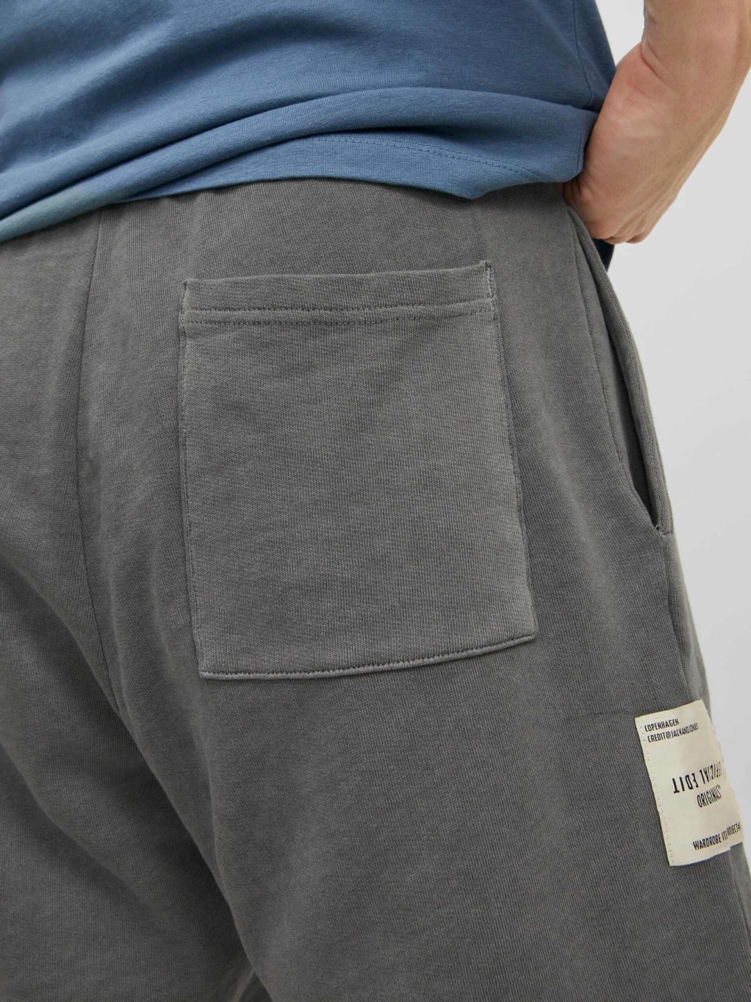 Jack & Jones Træningsshorts Loosefit Bukser Rush Mænd Mørkegrå - Billede 7