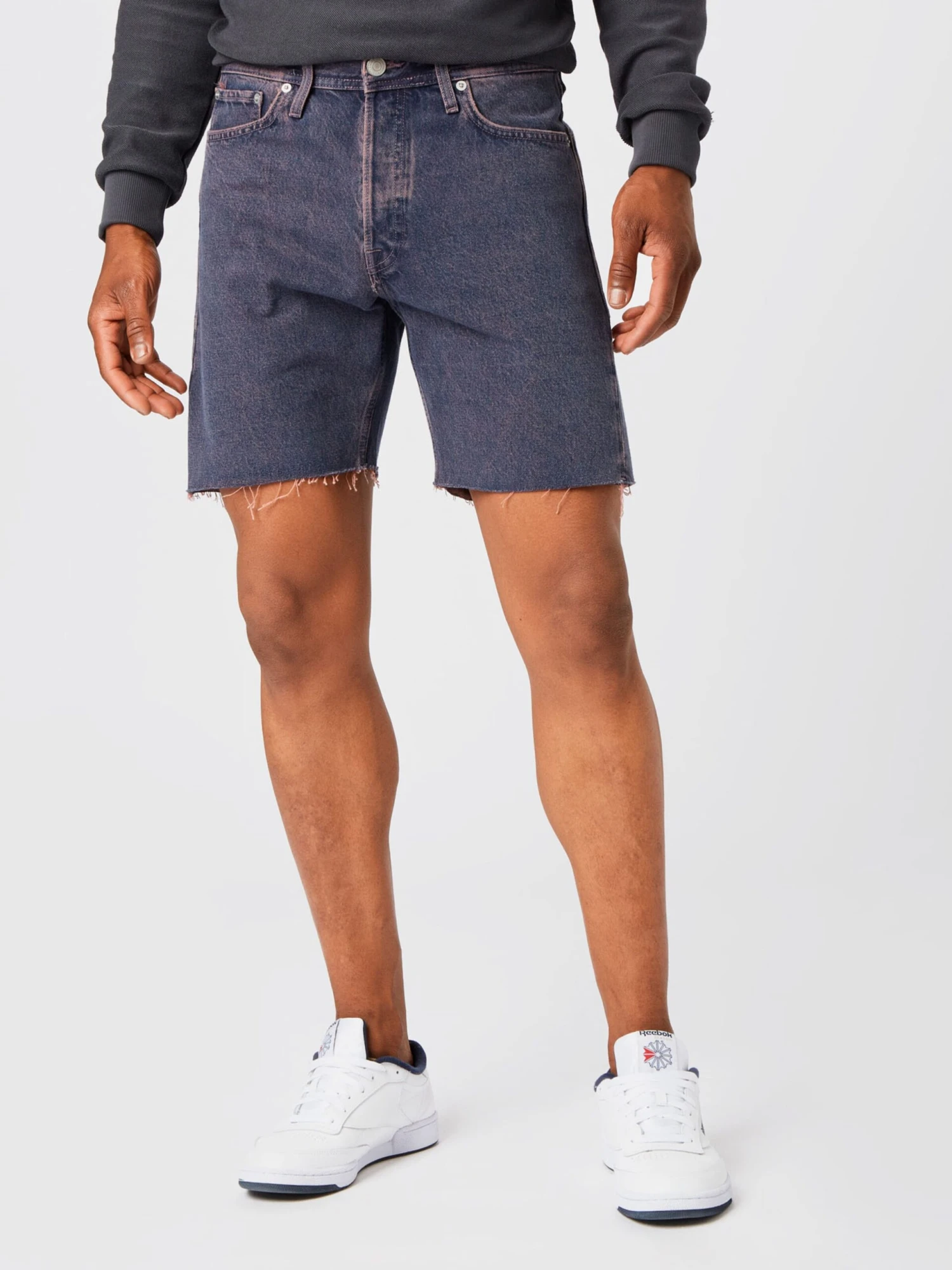 Jack & Jones Denimshorts Regular Jeans CHRIS Mænd Blå - Billede 3