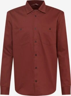 Casual Skjorter Regular Fit Skjorte PRAN Mænd Choko