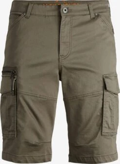 Jack & Jones Cargoshorts Regular Cargobukser Dex Mænd Mørkegrøn