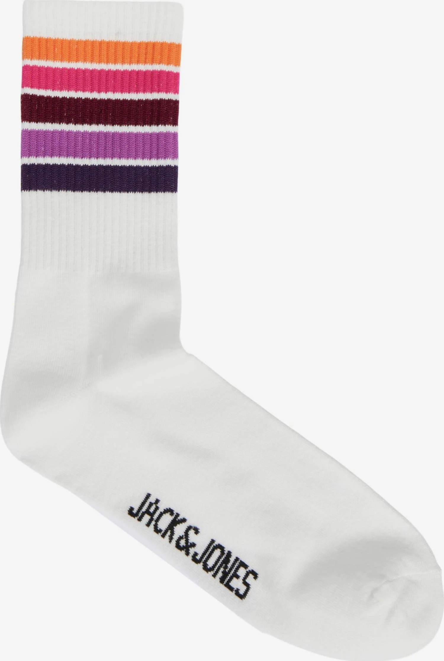 Jack & Jones Undertøj Sokker ATHLETIC RAINBOW Mænd Hvid - Billede 4
