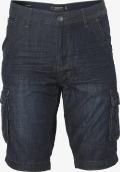 Koroshi Cargoshorts Regular Cargojeans Mænd Mørkeblå
