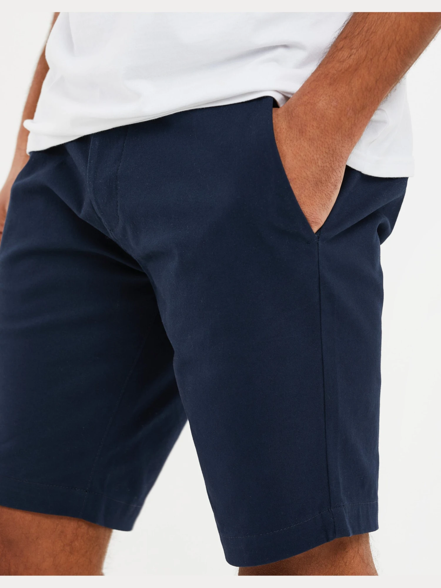 Threadbare Chinoshorts Slimfit Lærredsbukser Northsea Mænd Navy - Billede 5