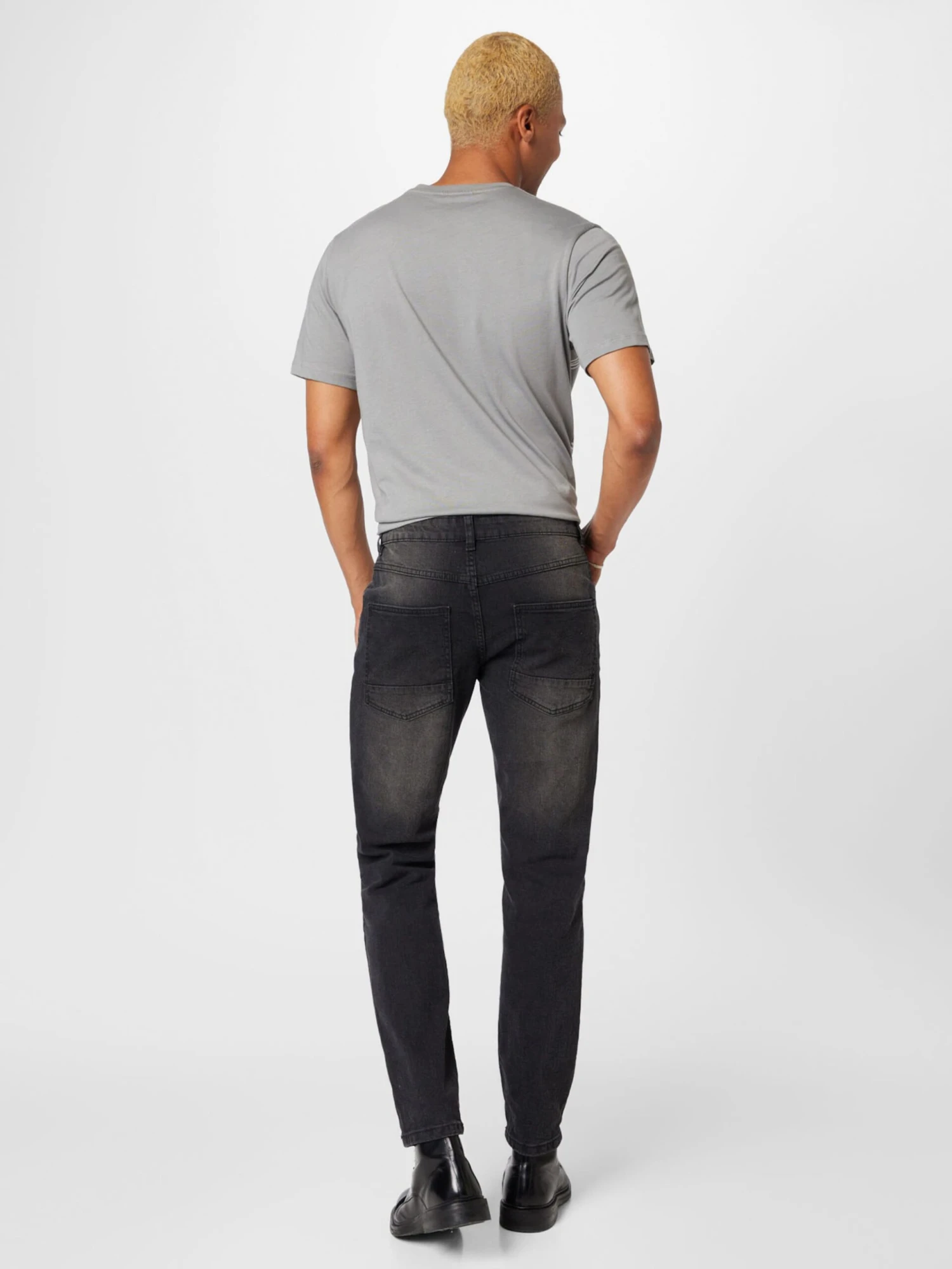 Redefined Rebel Slim Fit Slimfit Jeans Copenhagen Mænd Sort - Billede 4