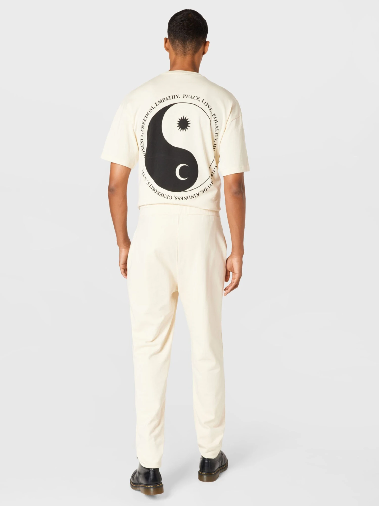 Joggingbukser Loosefit Bukser Rico Mænd Beige - Billede 8