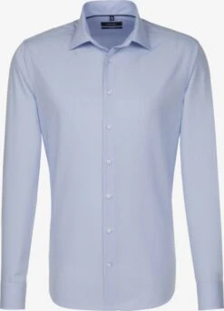 Seidensticker Business Skjorter Slim Fit Forretningsskjorte Tailored Mænd Lyseblå