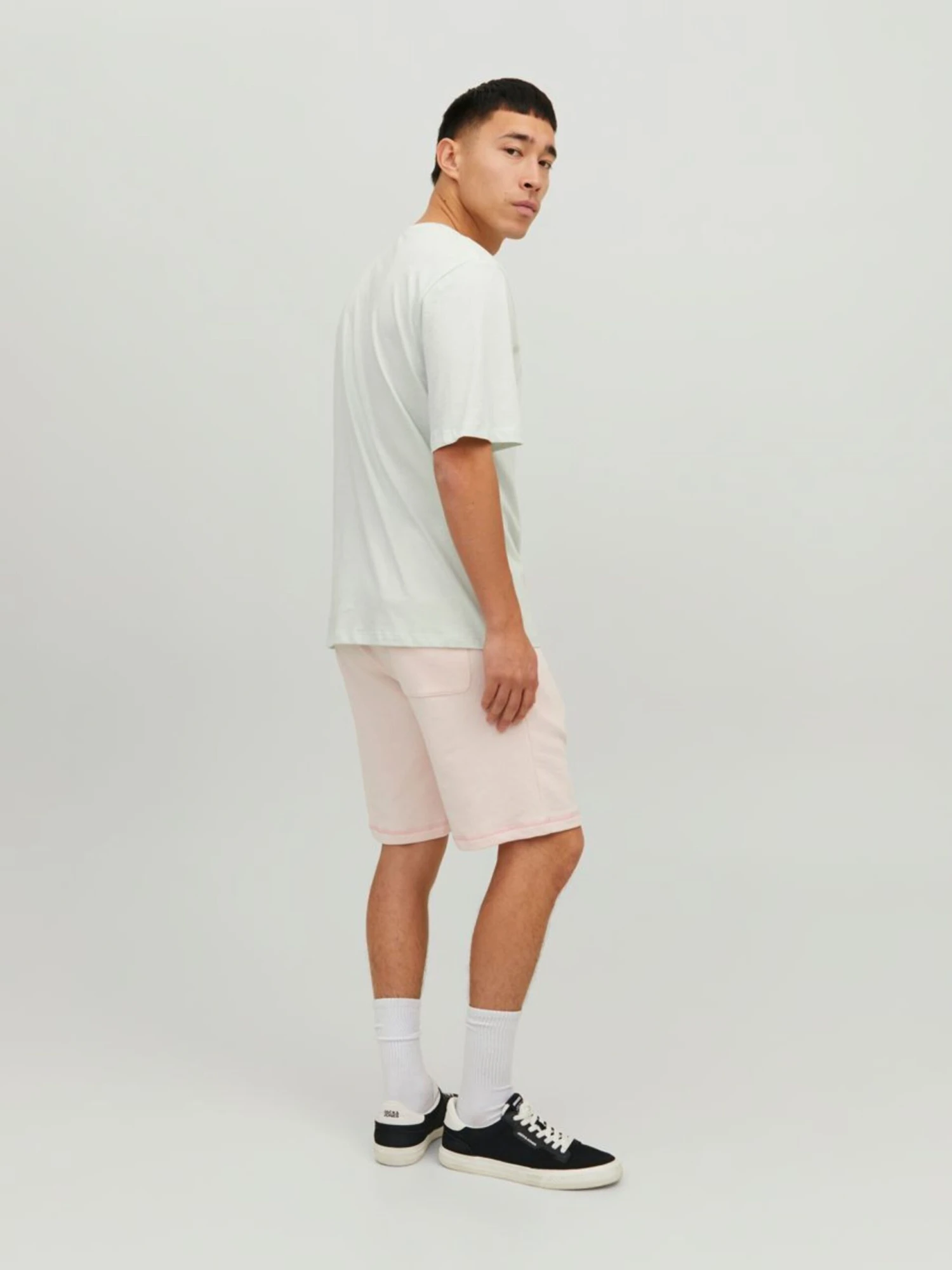 Jack & Jones Træningsshorts Loosefit Bukser Mænd Pink - Billede 3