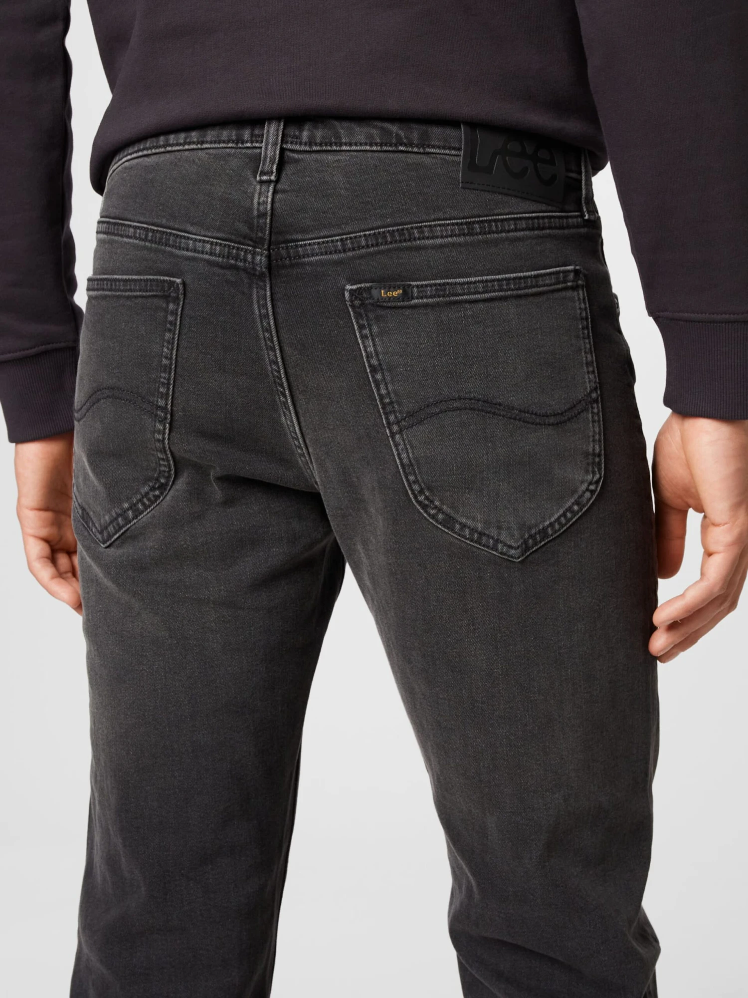 Lee Slim Fit Slimfit Jeans Daren Mænd Grå - Billede 2