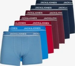 Jack & Jones Boxershorts Boksershorts Mænd Blå / Blodrød