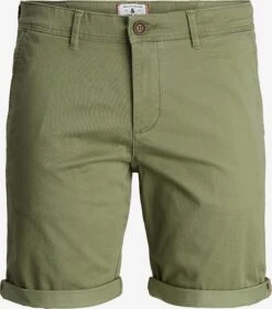 Jack & Jones Chinoshorts Regular Lærredsbukser Bowie Mænd Oliven