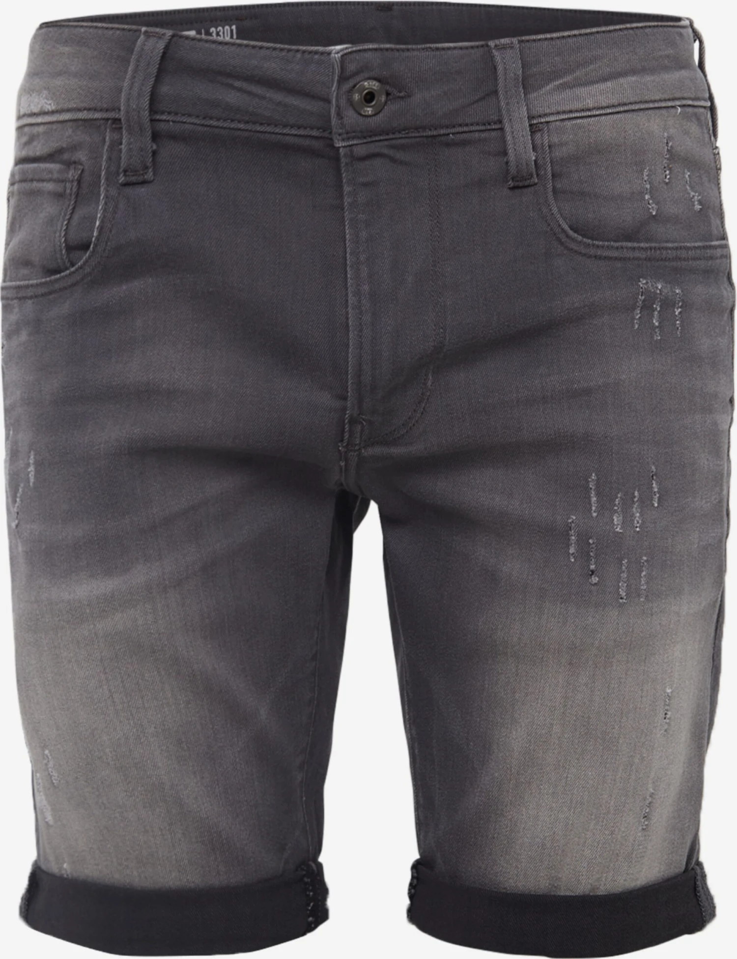 G-Star Raw Denimshorts Slimfit Jeans 3301 Mænd Grå