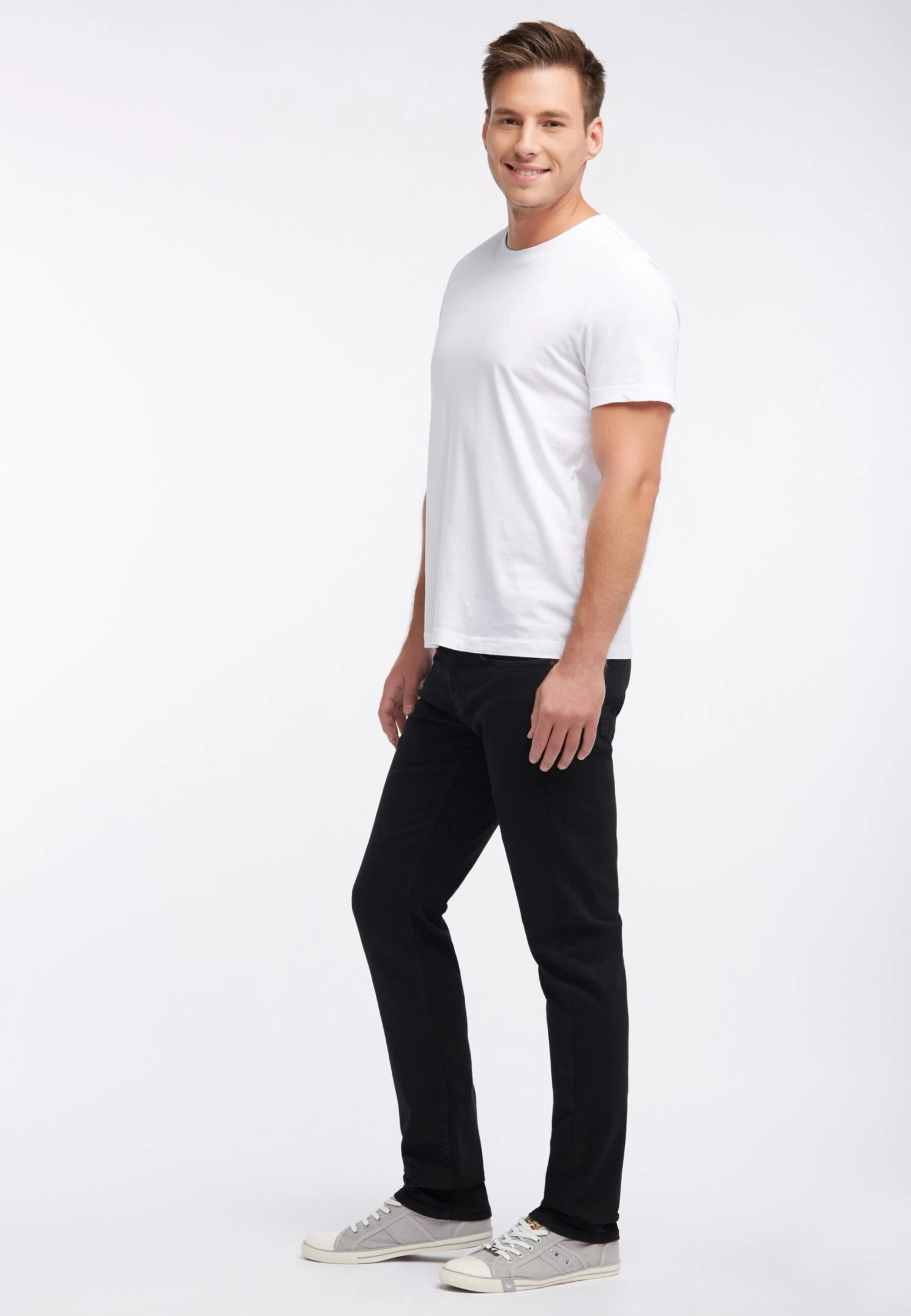 Mustang Skinny Fit Skinny Jeans Oregon Mænd Sort - Billede 9