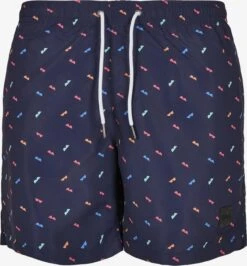 URBAN CLASSICS Badetøj Badeshorts Mænd Marin / Royalblå