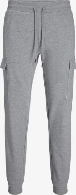 Jack & Jones Joggingbukser Tapered Cargobukser GORDON Mænd Grå-meleret