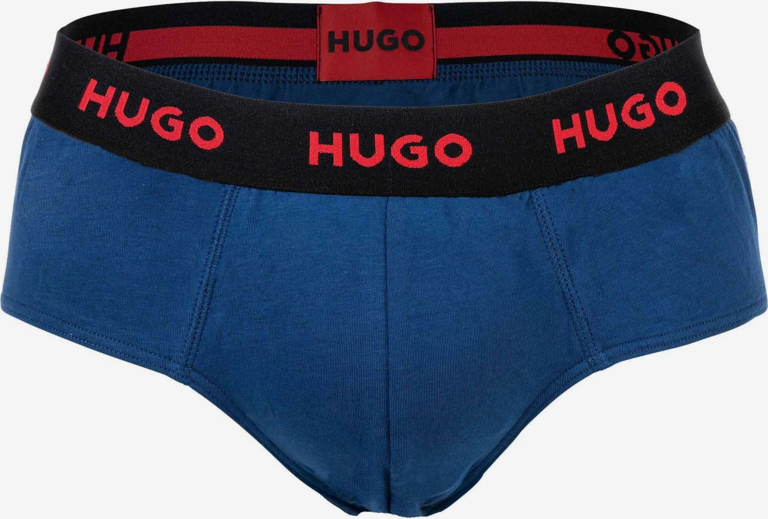 Hugo Trusser Slip Mænd Mørkeblå / Sort / Hvid - Billede 4