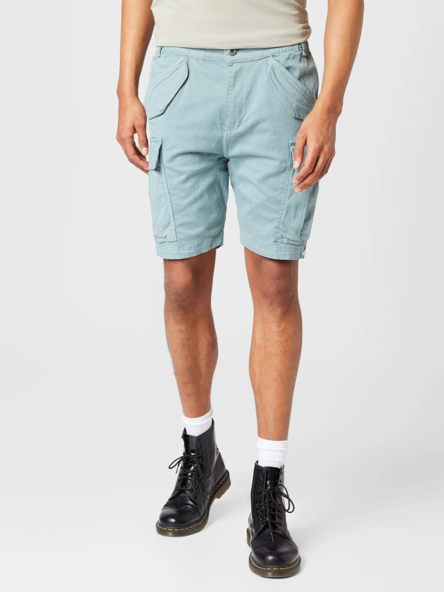 Alpha Industries Cargoshorts Regular Cargobukser Airman Mænd Lyseblå - Billede 3