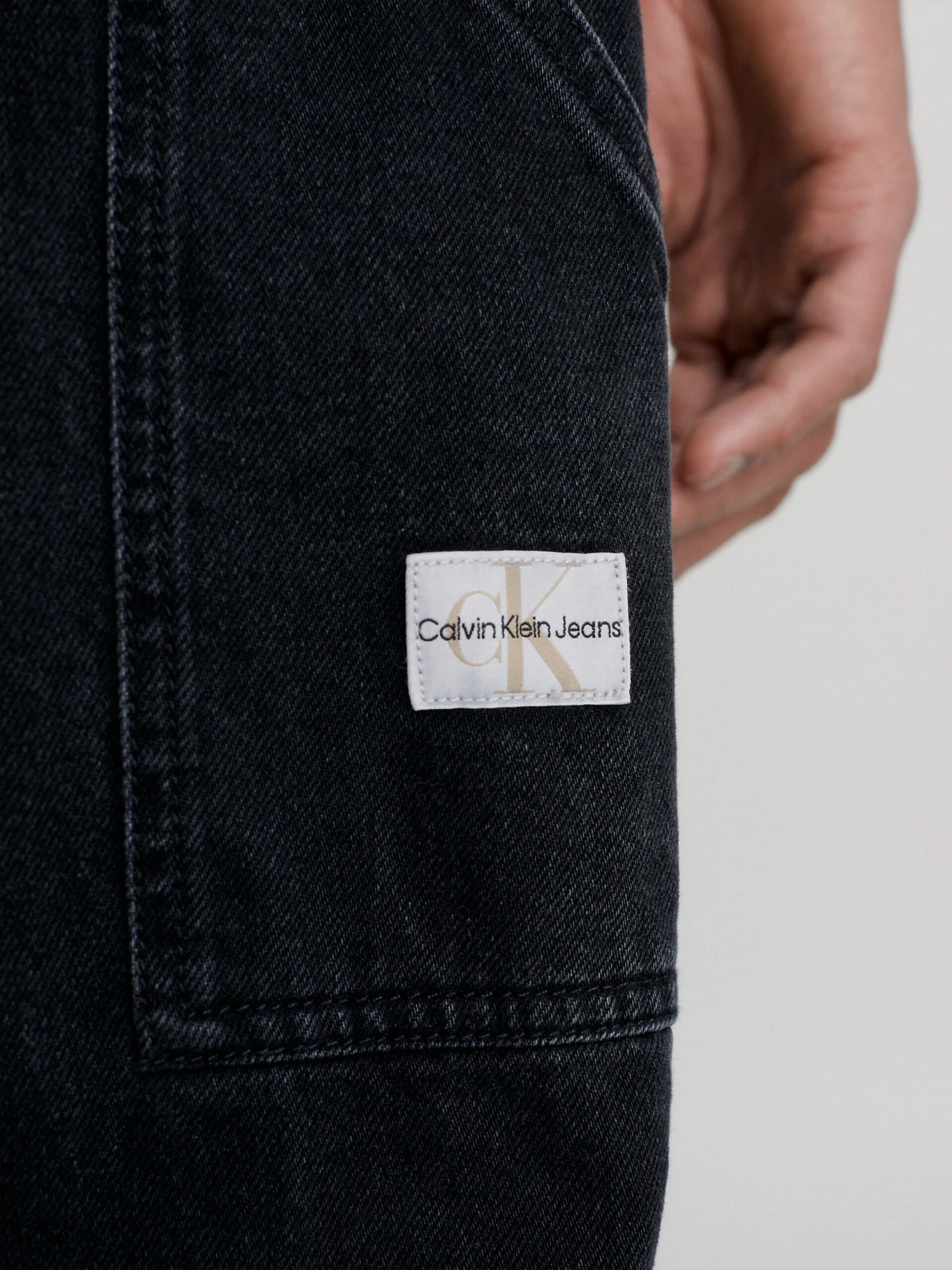 Calvin Klein Jeans Loose Fit Loosefit Jeans Mænd Sort - Billede 5