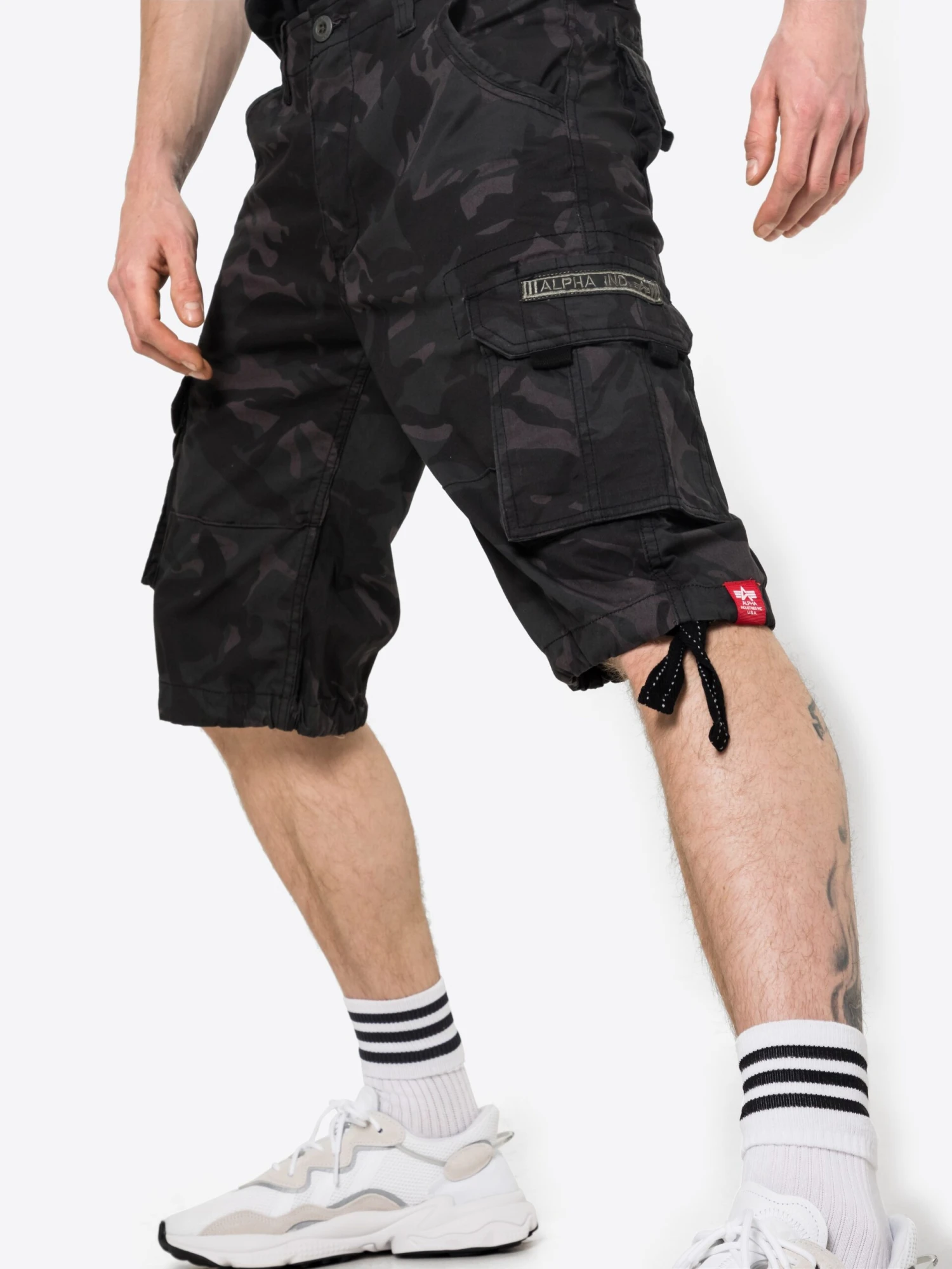 Alpha Industries Cargoshorts Regular Cargobukser Mænd Sort - Billede 5