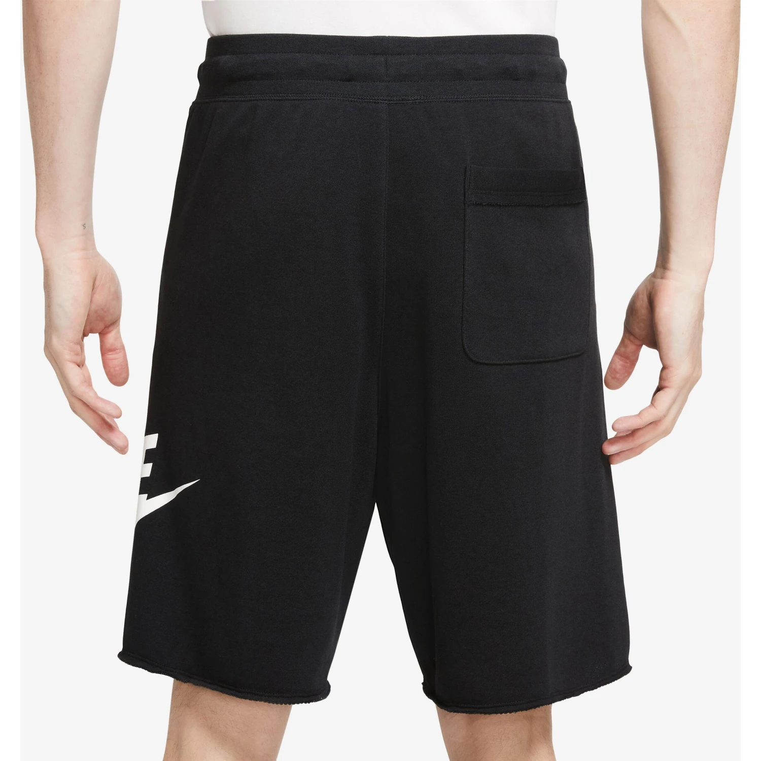 Nike Sportswear Træningsshorts Regular Bukser Club Alumini Mænd Sort - Billede 6