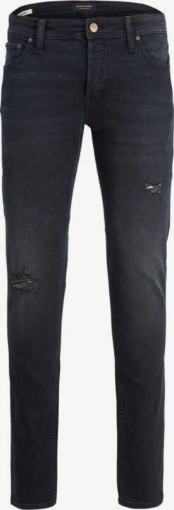 Jack & Jones Tapered Leg Tapered Jeans Mike Mænd Natblå