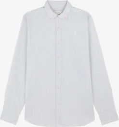 Scalpers Ternede Skjorter Regular Fit Skjorte Mænd Lysegrå