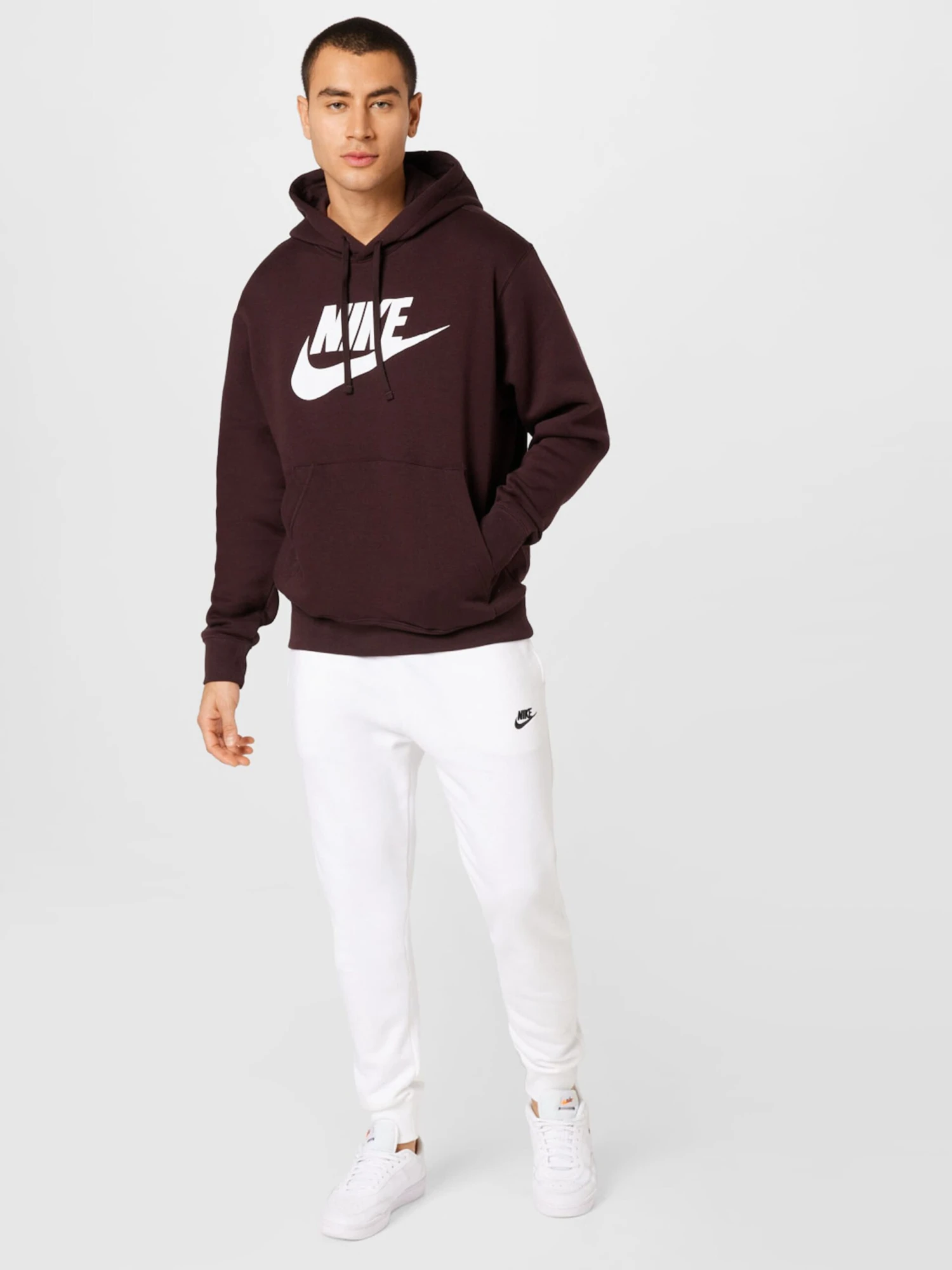 Nike Sportswear Joggingbukser Tapered Bukser Mænd Hvid - Billede 4