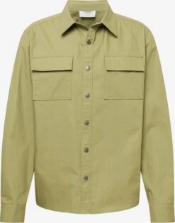 Casual Skjorter Regular Fit Skjorte Domenic Mænd Khaki