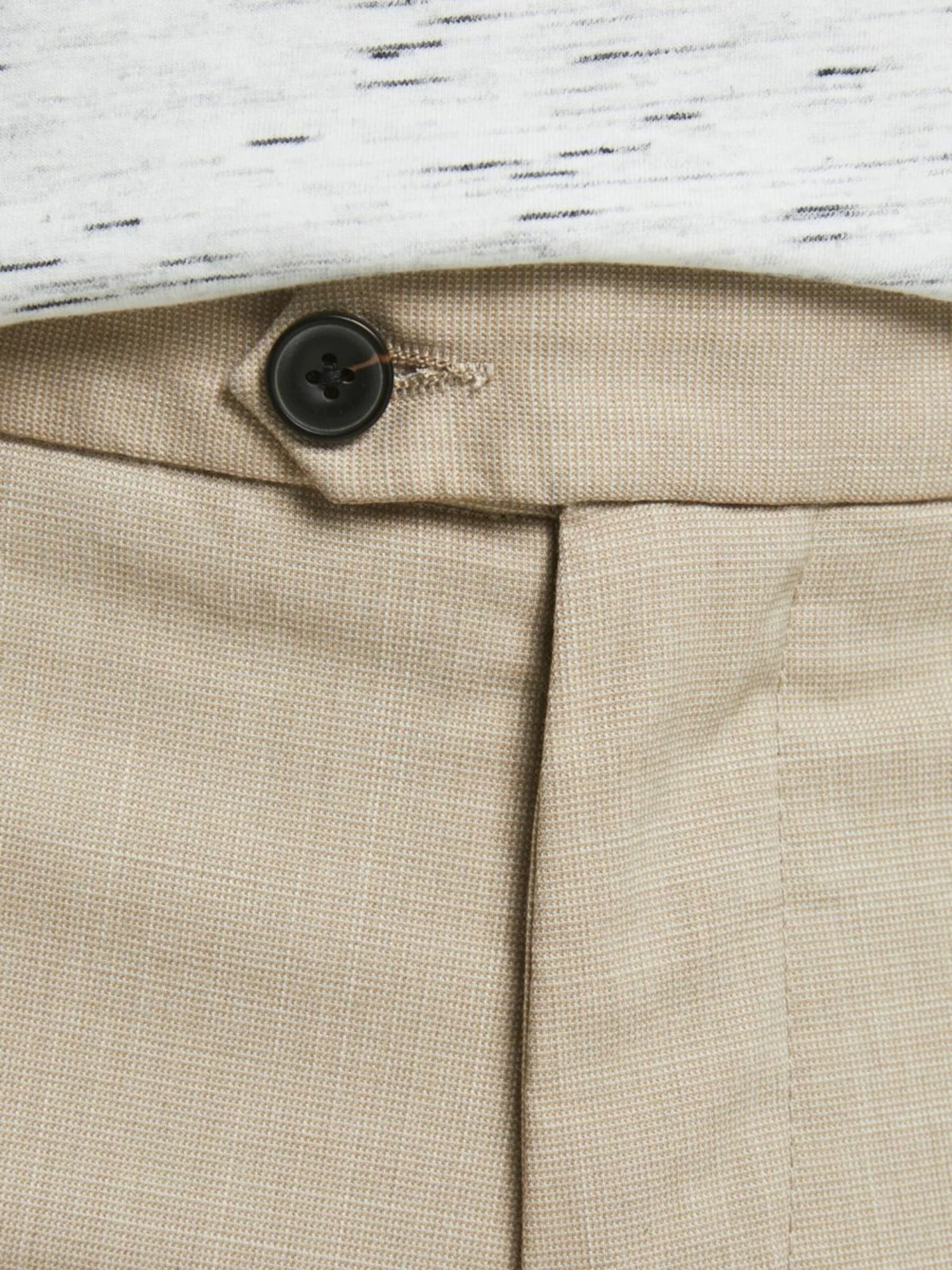Jack & Jones Chinoshorts Regular Lærredsbukser Connor Mænd Lysebeige - Billede 7