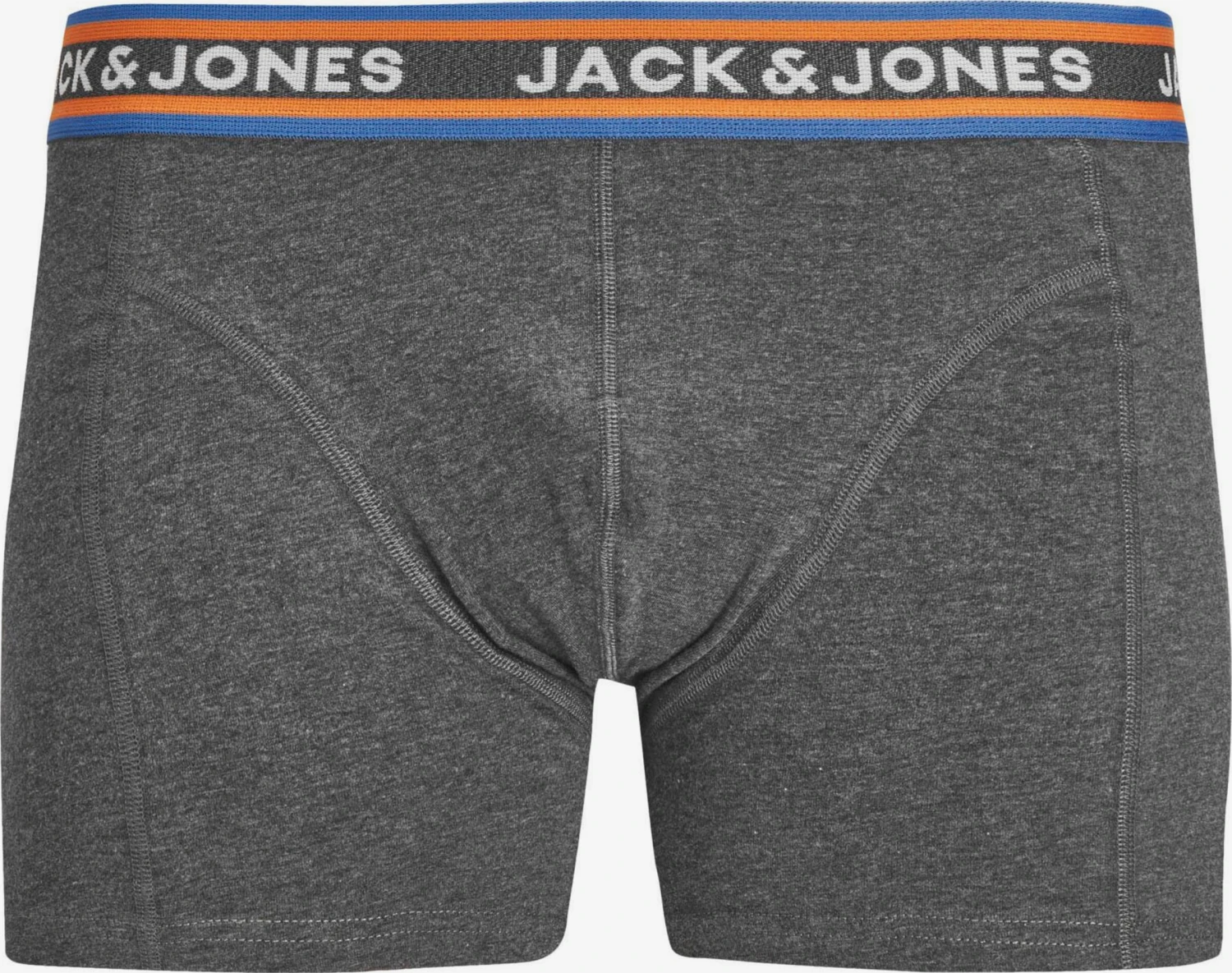 Jack & Jones Boxershorts Boksershorts MYLE Mænd Navy / Grå / Orange - Billede 2
