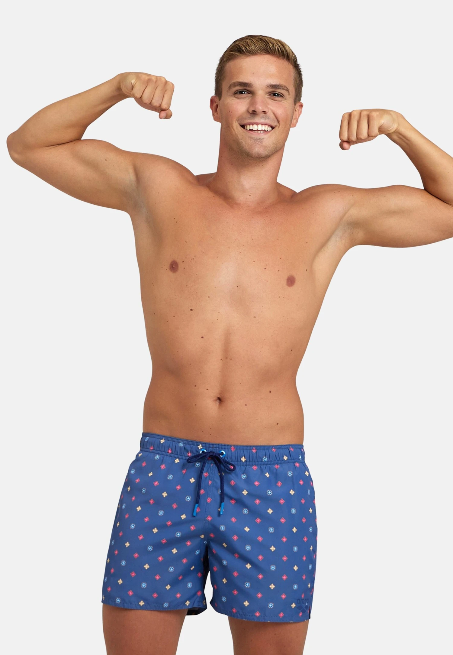 Arena Badetøj Badeshorts Mænd Royalblå / Lyseblå - Billede 2