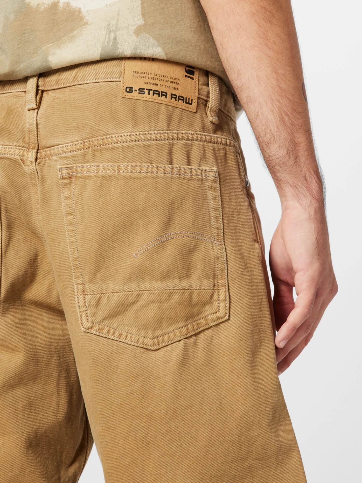 G-Star Raw Denimshorts Regular Jeans Mænd Lysebrun - Billede 2