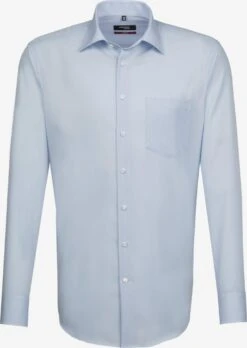 Seidensticker Business Skjorter Regular Fit Forretningsskjorte Modern Mænd Lyseblå