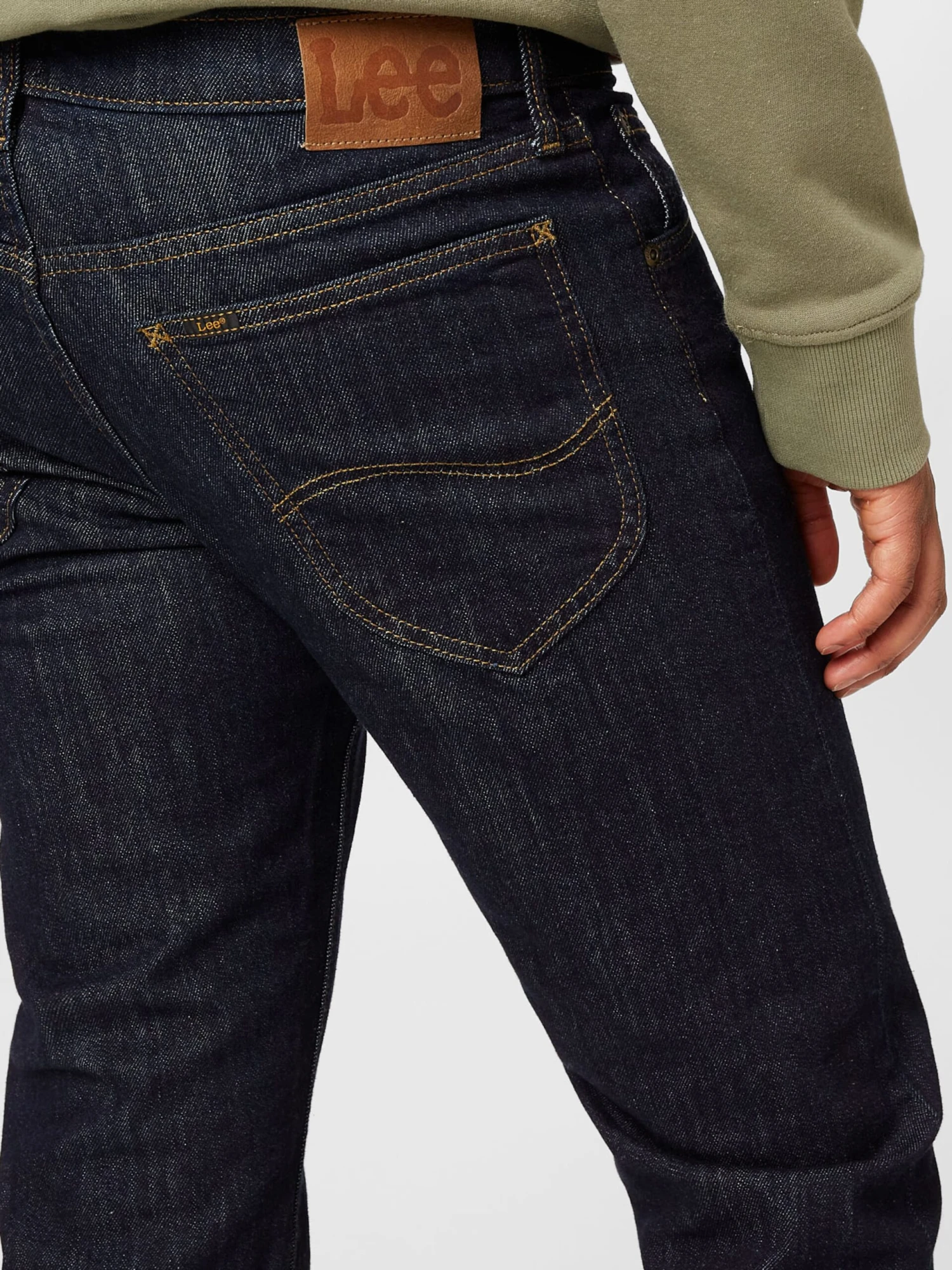 Lee Slim Fit Slimfit Jeans Daren Mænd Mørkeblå - Billede 2