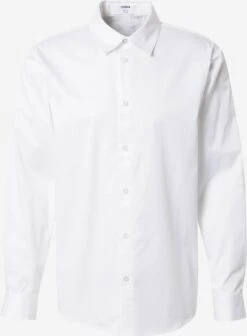 Business Skjorter Regular Fit Forretningsskjorte Nils Mænd Hvid