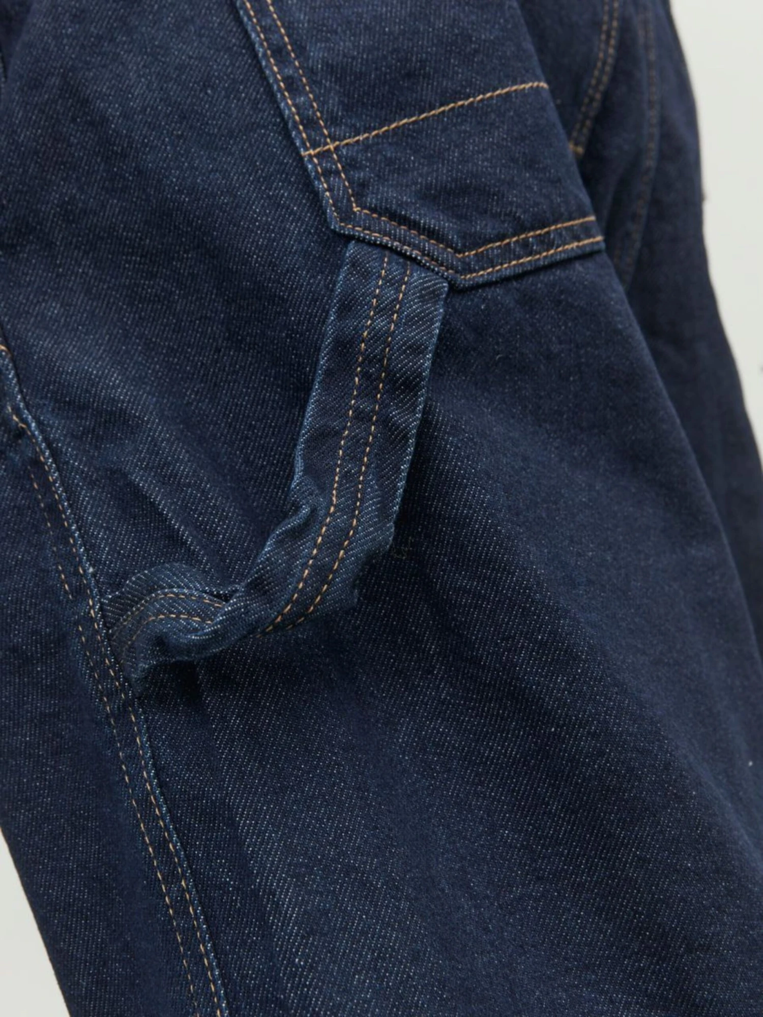 Jack & Jones Cargoshorts Loosefit Cargojeans Tony Mænd Navy - Billede 7