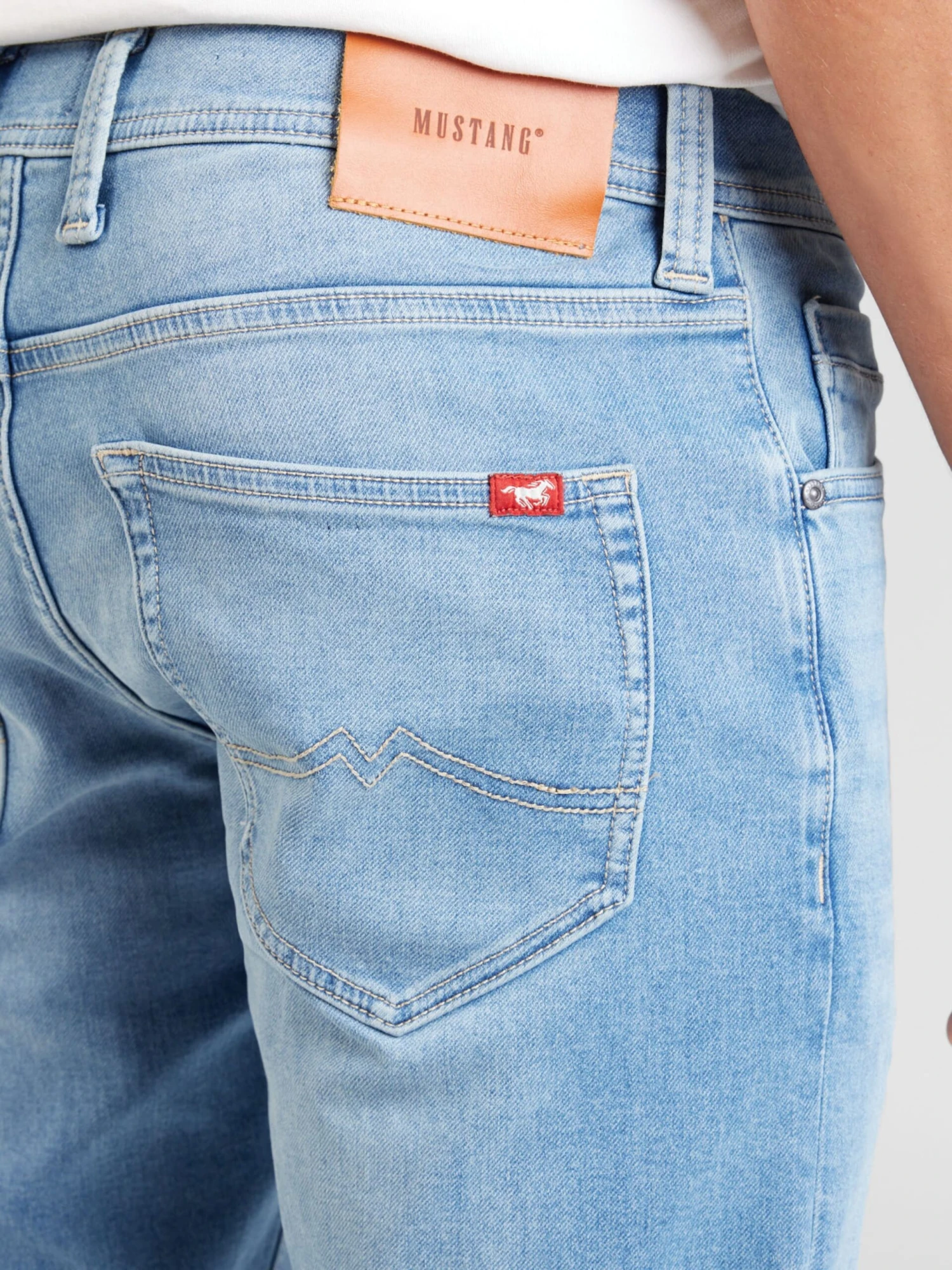 Mustang Slim Fit Slimfit Jeans OREGON Mænd Blå - Billede 2