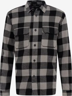 TOM TAILOR Denim Ternede Skjorter Regular Fit Skjorte Mænd Grå