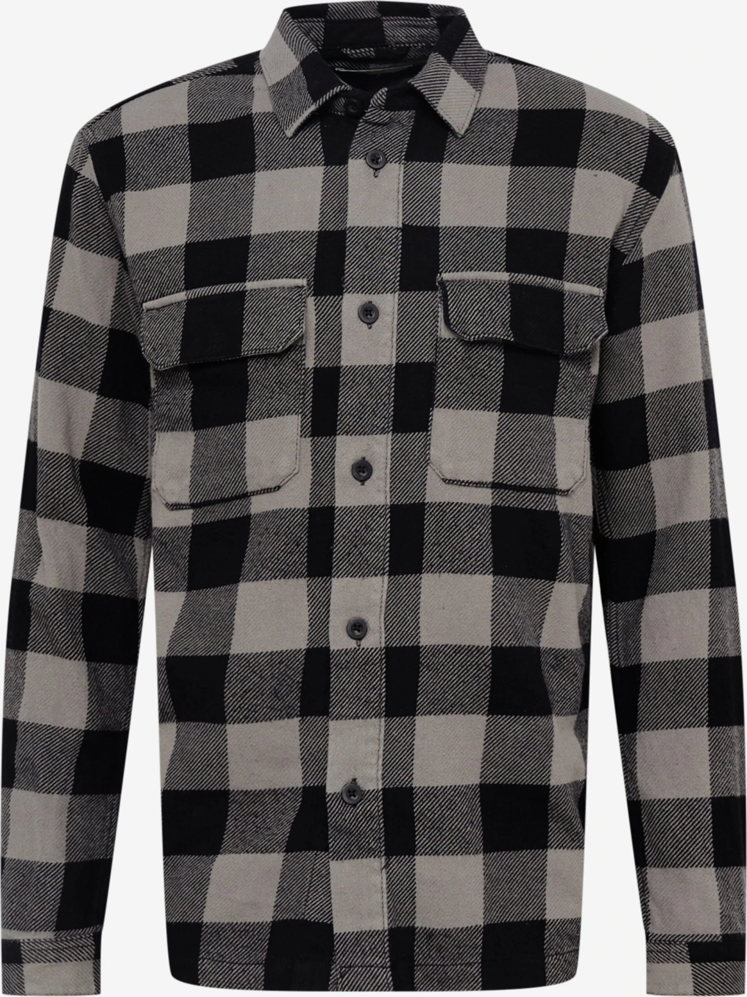 TOM TAILOR Denim Ternede Skjorter Regular Fit Skjorte Mænd Grå