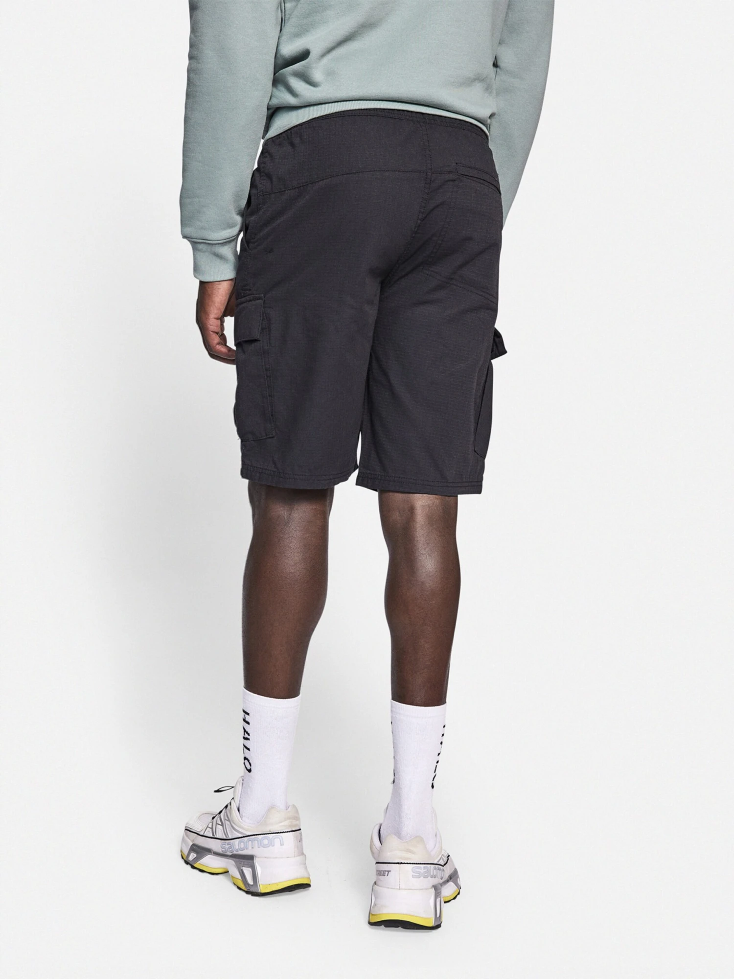 Redefined Rebel Cargoshorts Regular Cargobukser Milan Mænd Sort - Billede 4
