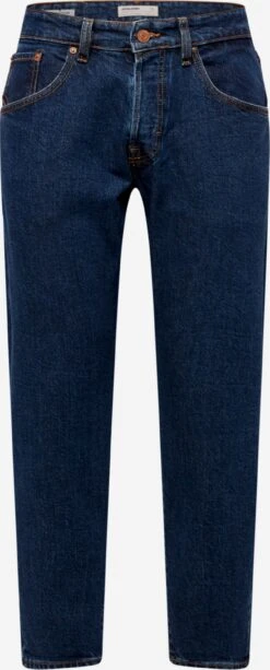 Jack & Jones Straight Leg Regular Jeans Frank Leen Mænd Mørkeblå