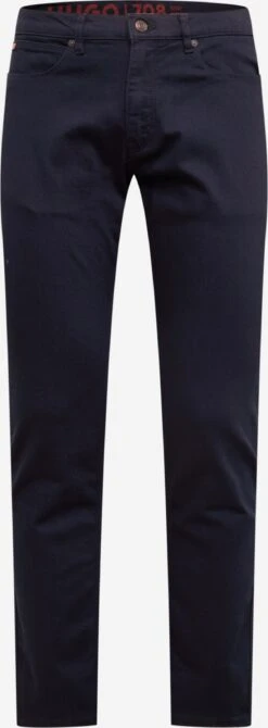 Slim Fit Slimfit Jeans HUGO 708 Mænd Navy
