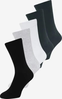 BJØRN BORG Undertøj Sokker Mænd Lysegrå / Mørkegrøn / Sort / Hvid