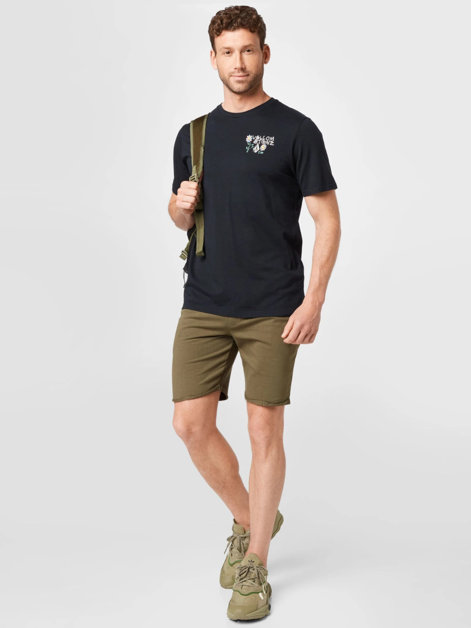 Indicode Jeans Træningsshorts Regular Bukser Rion Mænd Oliven - Billede 5