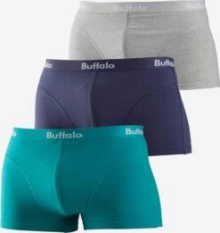 Buffalo Underbukser Boksershorts Mænd Blå / Lysegrå