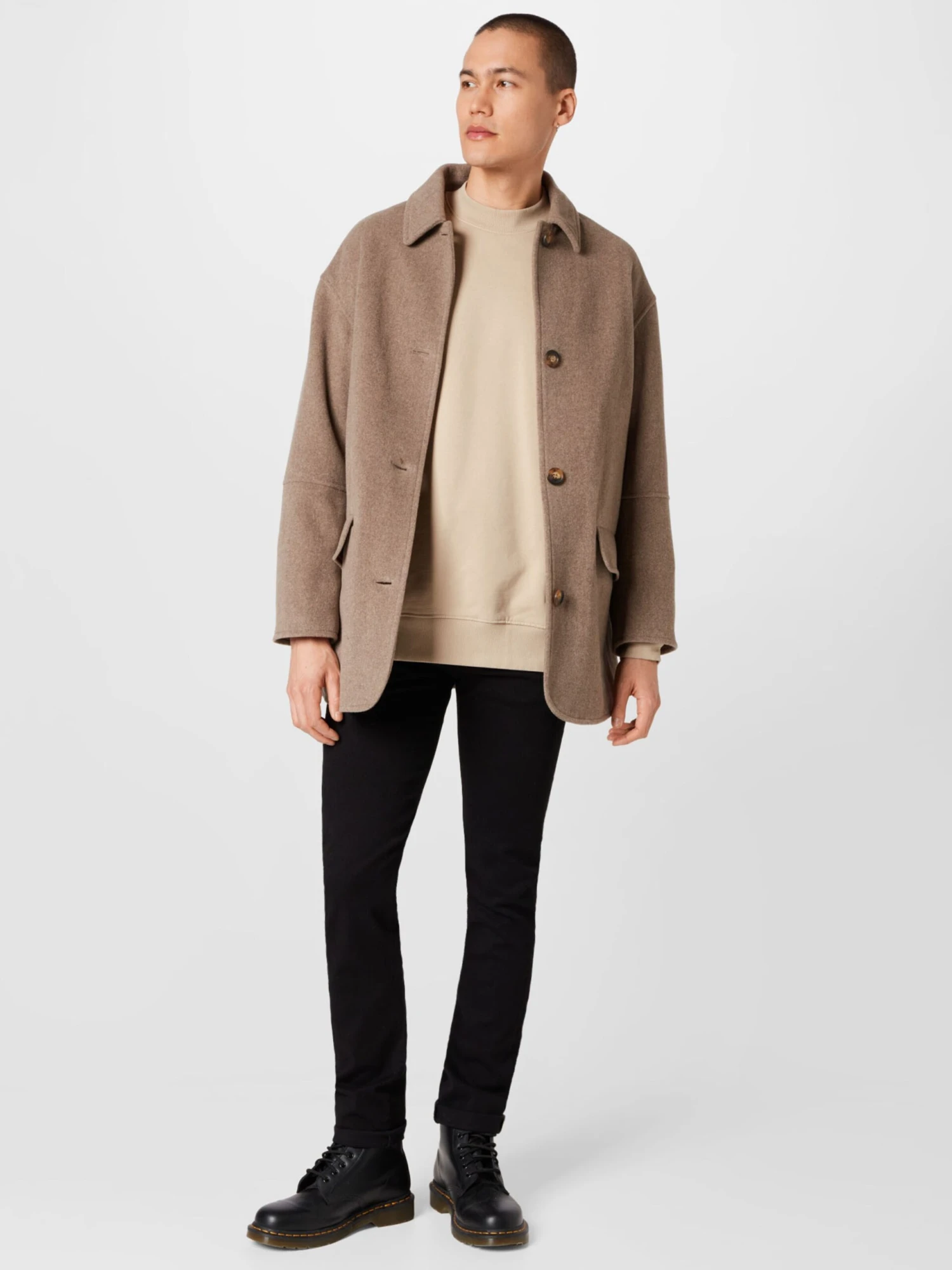 Skinny Fit Skinny Jeans Delaware Mænd Sort - Billede 5