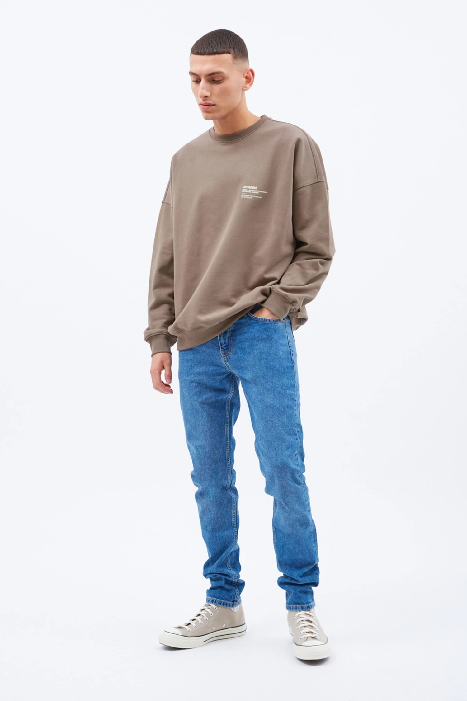 Dr. Denim Slim Fit Slimfit Jeans Clark Mænd Blå - Billede 3