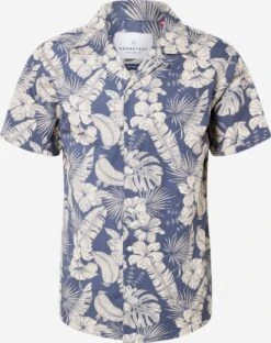 Kronstadt Casual Skjorter Regular Fit Skjorte Mænd Dueblå