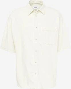 WEEKDAY Denimskjorter Comfort Fit Skjorte Griffith Mænd Hvid