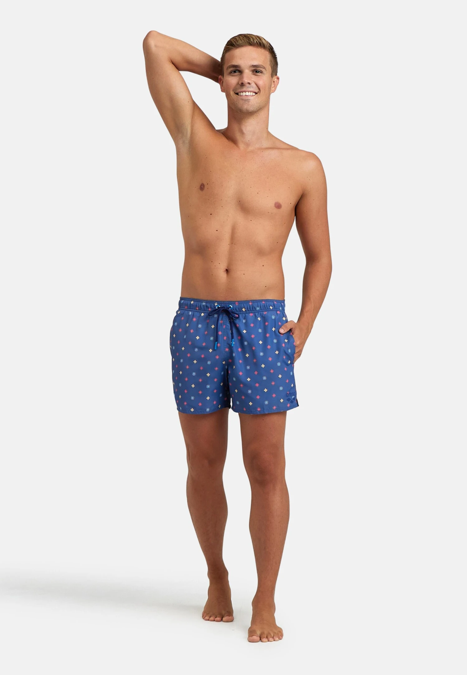 Arena Badetøj Badeshorts Mænd Royalblå / Lyseblå - Billede 4